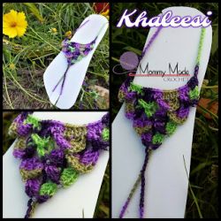 Khaleesi Beaded Dragon Scale Barefoot Sandals