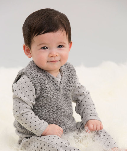 Crochet Patterns Galore - Easy V-Neck Vest