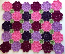 Kennedy's Flower Garden Blanket