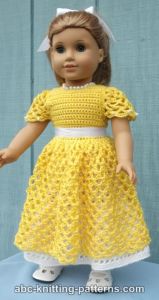 American Girl Doll Princess Dress