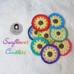 Sunflower Round Coaster