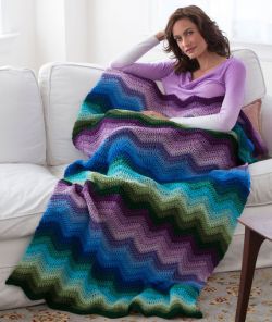 Radiating Ripple Throw