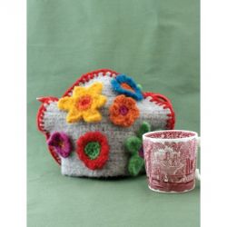 Felt and Flower Tea Cozy