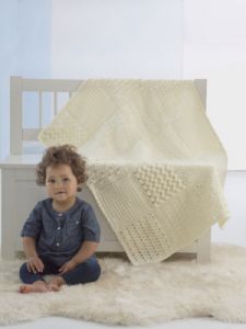 Heirloom Sampler Baby Afghan