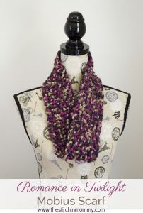 Romance in Twilight Mobius Scarf