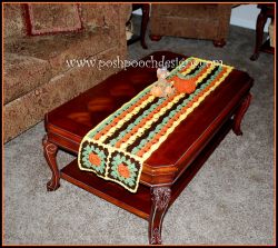 Fall Pumpkins Table Runner