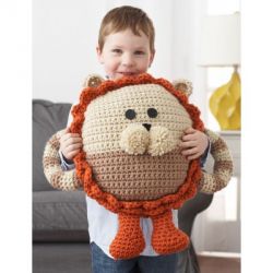 Huggable Lion Pillow