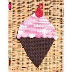 Ice Cream Dishcloth