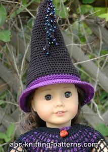 American Girl Doll Witch's Hat
