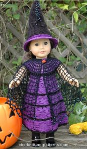 American Girl Doll Witch's Cloak