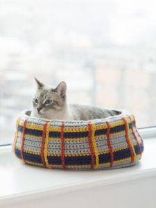 Curl-Up Kitty Cat Bed