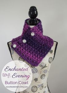 Enchanted Evening Button Cowl