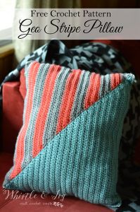 Geo Stripe Pillow