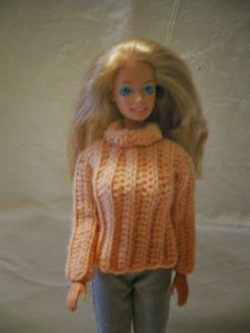 Chunky Turtleneck Sweater for Barbie