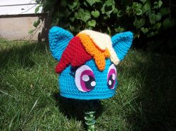 Rainbow Pony Hat