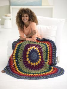 Newfield Circle Afghan