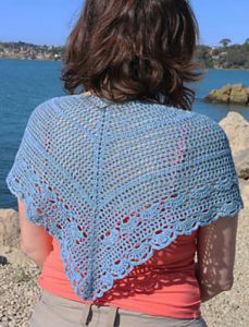 Seaside Shawlette