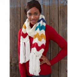 Mountain Peaks Scarf