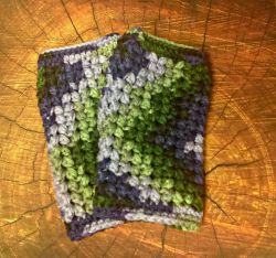 Bobble Stitch Hand Warmers