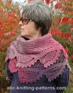 Tulip Reverie Shawl