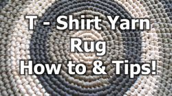 T- Shirt Yarn Round Rug