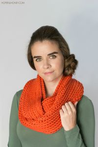 Chunky Ribbed Infinity Scarf