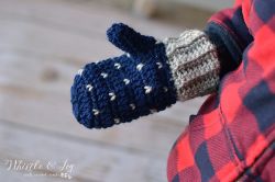 Snowfall Mittens