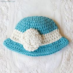 Vintage Baby Cloche Hat
