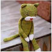 Amineko Crocheted Cat