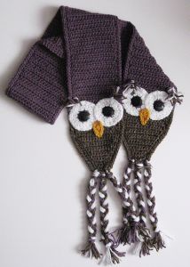 Mikaia's Owl Scarf