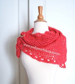 Lady Mary's Triangle Scarf