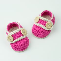 Baby Booties Pretty In Pink