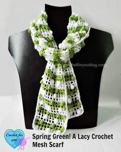 Spring Green Scarf