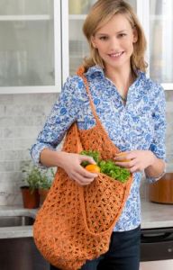 Lacy Crochet Market Bag