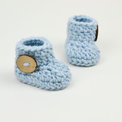 Fast and Easy Baby Booties