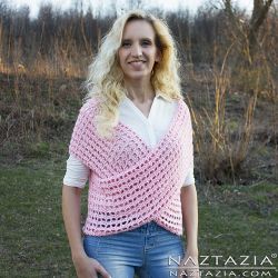 Criss Cross Wrap Sweater Vest