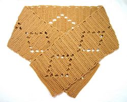 Beginners Diamond Scarf