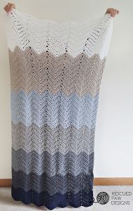 Ombre Ripple Blanket