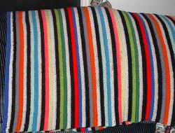 Bev's Old Rainbow Blanket 