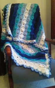 Ocean Waves Afghan