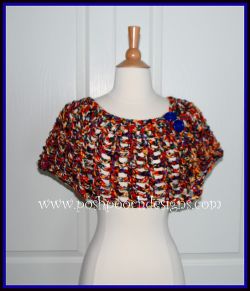 Whimsical Cape Shawl