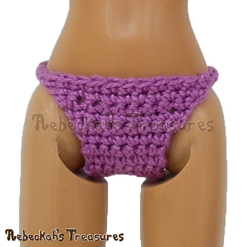 Crochet Patterns Galore - Fashion Doll Panties