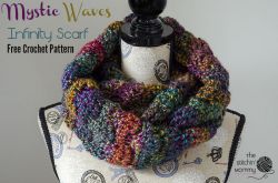 Mystic Waves Infinity Scarf