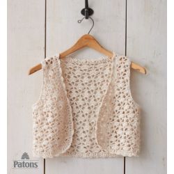 Seashell Crochet Vest