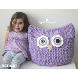 Oversized Owl Pillow