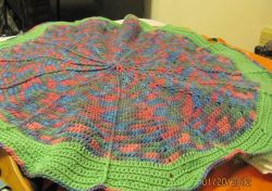 Kathy's Round Afghan