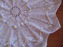 Around the Rosy baby blanket