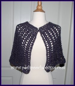 Lady Sybil's Lace Cape Shawl