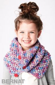 Crochet Patterns Galore - Kid Cowl