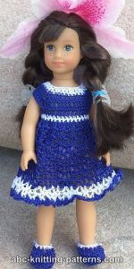 American Girl MINI Doll Bluebonnet Sundress